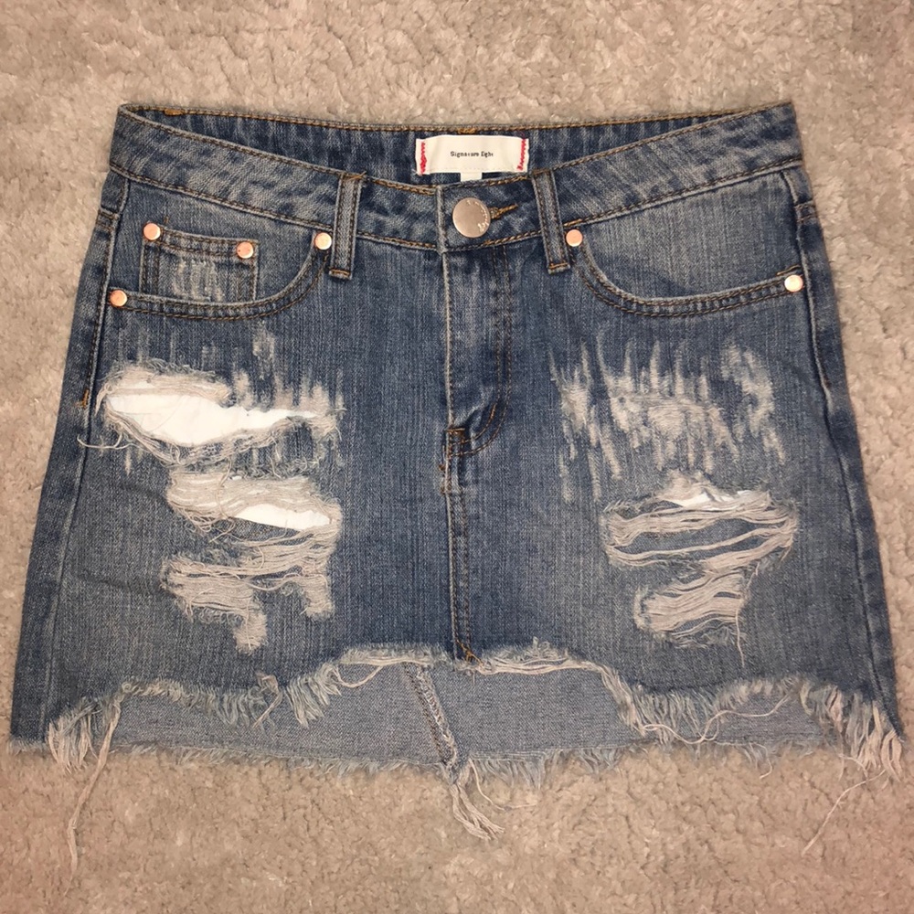 Jean skirt